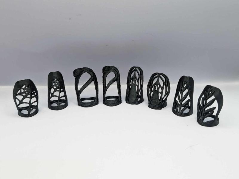 Decorative MCP Ring Splints for Hypermobility
