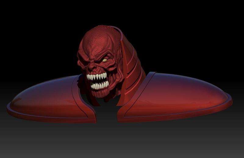 Atrocitus custom head