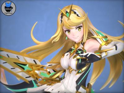 Mythra - Xenoblade 2 Chronicles Game Figurine STL
