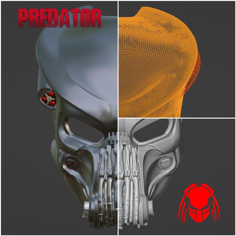 Predator Bone Grill mask