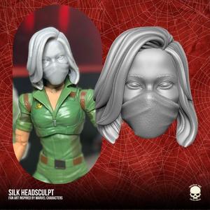 Silk Fan Art 3D printable File For Action Figure