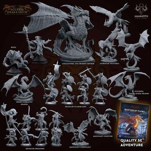 Solaris Drakarum Collection - The Immortal Flame: Ch. 3 (+ 5e Adventure)