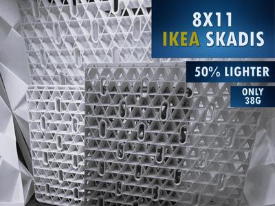 8x11 IKEA SKADIS, Lightweight - 50% Lighter