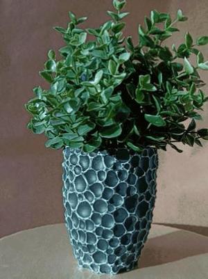 Vase "crater / asteroid"