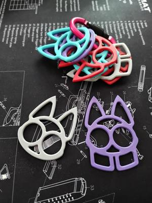 Self Defense Keychains - Fox & Bunny