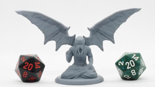Winged Cthulhu - Tabletop Miniature