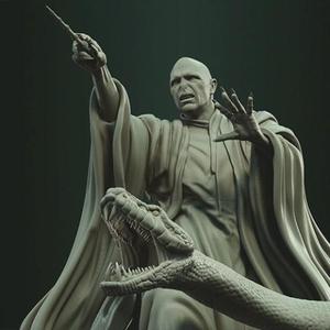 Lord Voldemort STL files for 3D Printing | Assembly Model
