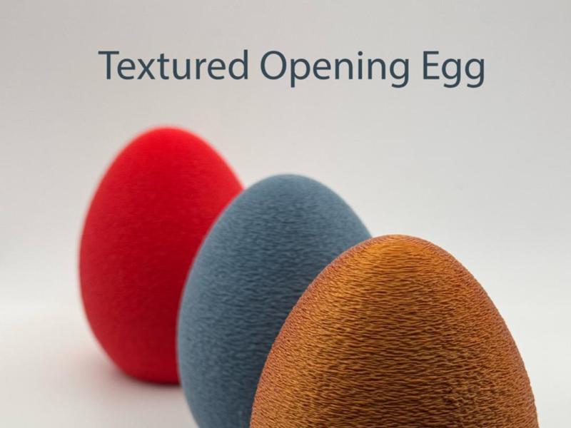 Textured Opening Surprise Eggs