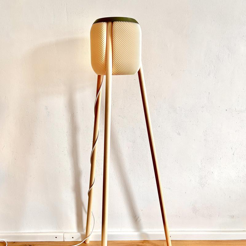 Umea - a standing lamp in boho style