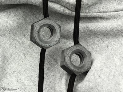 Beads - Hex Nuts