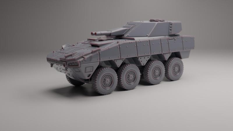 Havoc 8x8 Twin Mortar