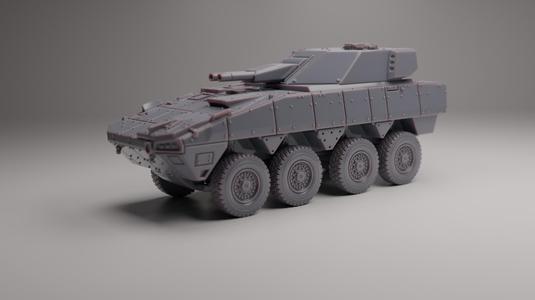 Havoc 8x8 Twin Mortar