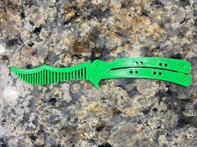 Butterfly Knife Comb