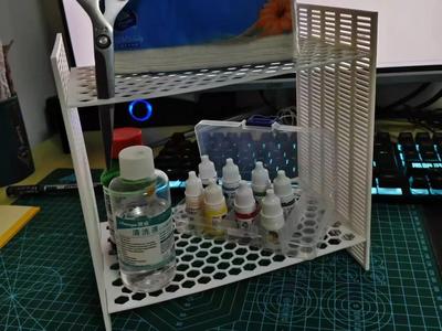 Desktop Assembled Shelf