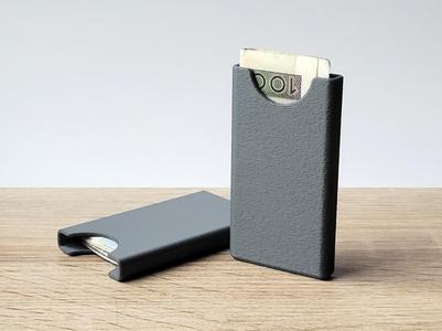 Slim wallet for bills
