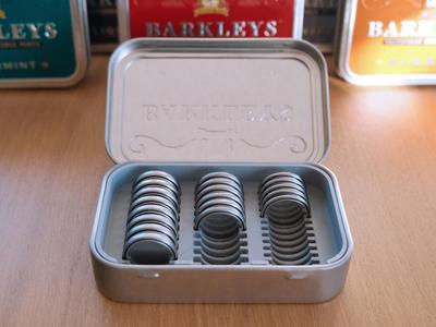 Altoids Tin Battery Insert - CR2032 CR2025 CR2016