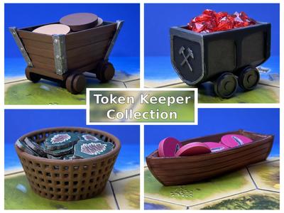 Token Keeper - The Board Game container collection