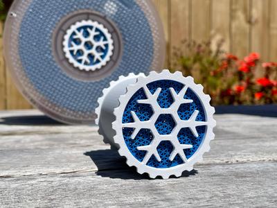 Snowflake Desiccant Packet Holder for Bambu Spools