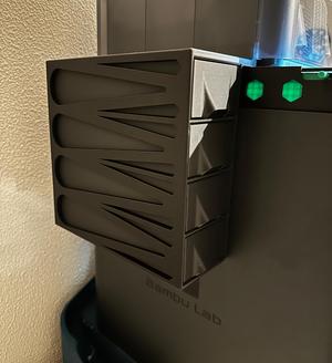 Side mount P1S X1C/E AMS with drawers