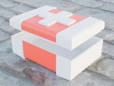 Fortnite medkit storage container