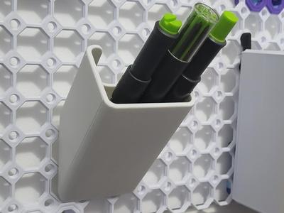 Multiboard pen pot storage