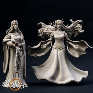 Gladhiel - Queen and Witch Form (28 and 75mm)