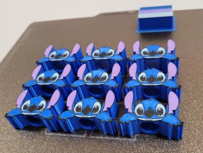 Stitch straw topper