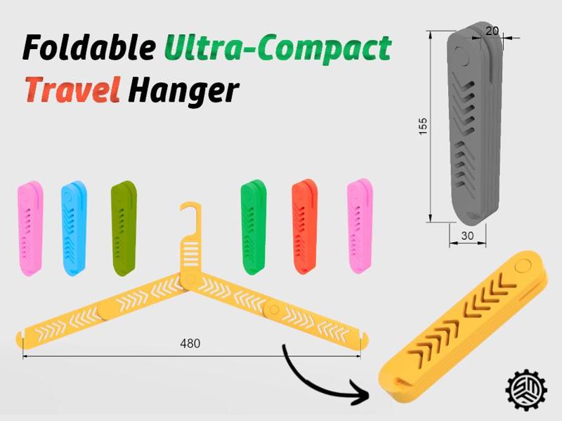 Foldable Ultra-Compact Travel Hanger (PiP)