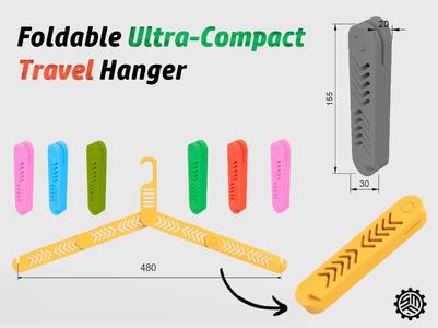 Foldable Ultra-Compact Travel Hanger (PiP)