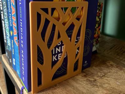 Abstract tree bookend