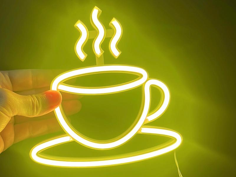 Neon Coffee Sign - Two versions