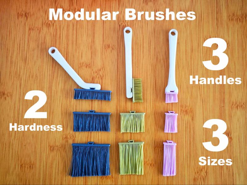 Modular Desk Brush / Mini Broom