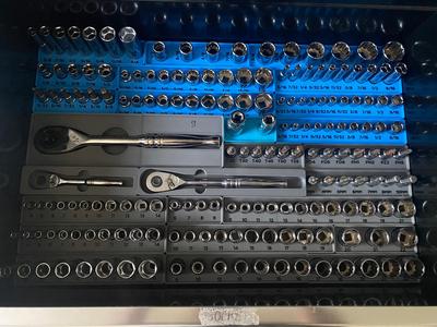Gridfinity Husky Metric Socket Organizers