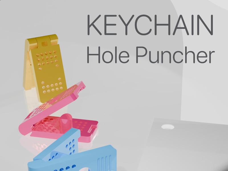 Keychain Hole Puncher