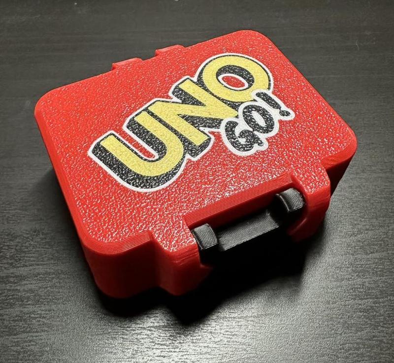UNO GO!  - Card Box - SnapLock Ed.