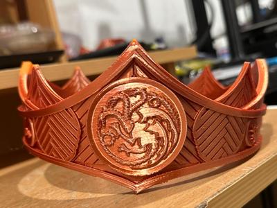Targaryen Crown - House of dragons Inspired
