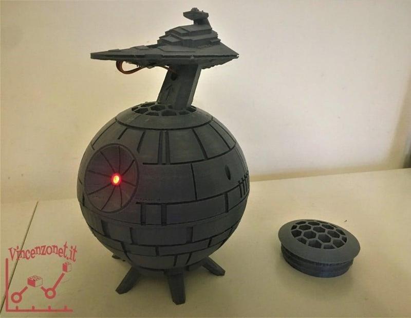 Starwars Death Star Raspberry Pi 4 Case