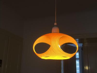 Space Age Lampshade, fits Ikea "Hemma" Lamp mount