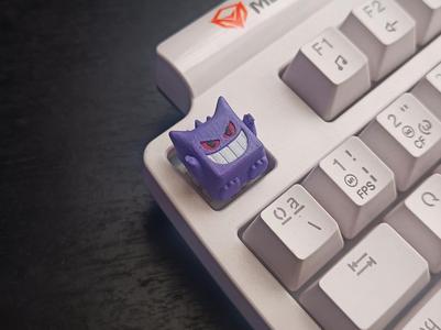 Gengar keycap - mechanical keyboard