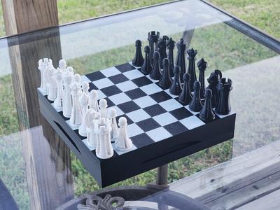 Chess on the Go! - Traveling Chess Set