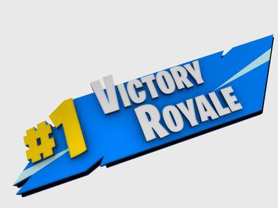Victory royale fortnite magnet