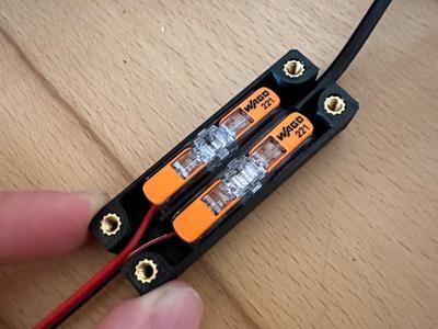 Enclosure for 2 Wago Pass-Through Terminals
