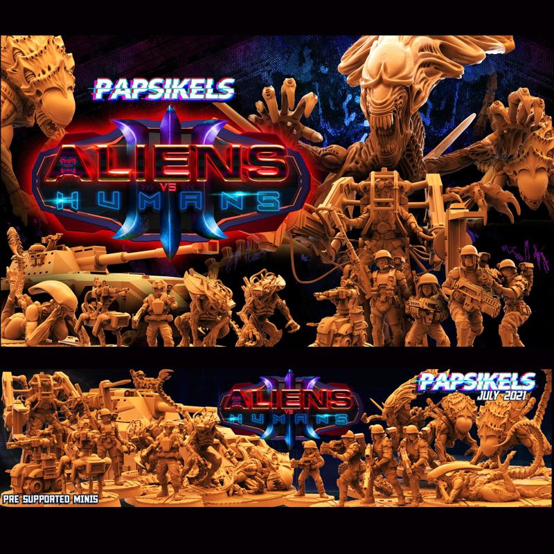 JULY 2021 RELEASE - ALIENS VS HUMANS PART 3