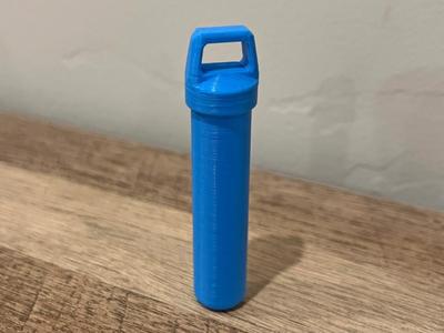Customizable Keychain Pill Holder