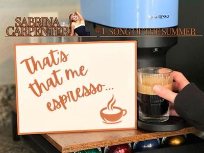 Sabrina Carpenter - Espresso Sign  
