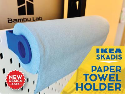 Paper Towel Holder for IKEA Skadis