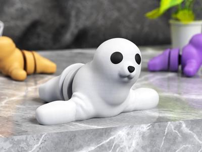 Articulated Seal pup