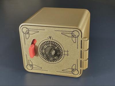Muffin Safe with 3-Number Customizable Combination