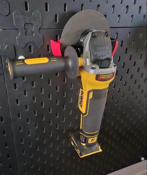 Skadis angle grinder holder
