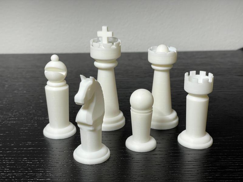 Modern Chess Set - Complete Set